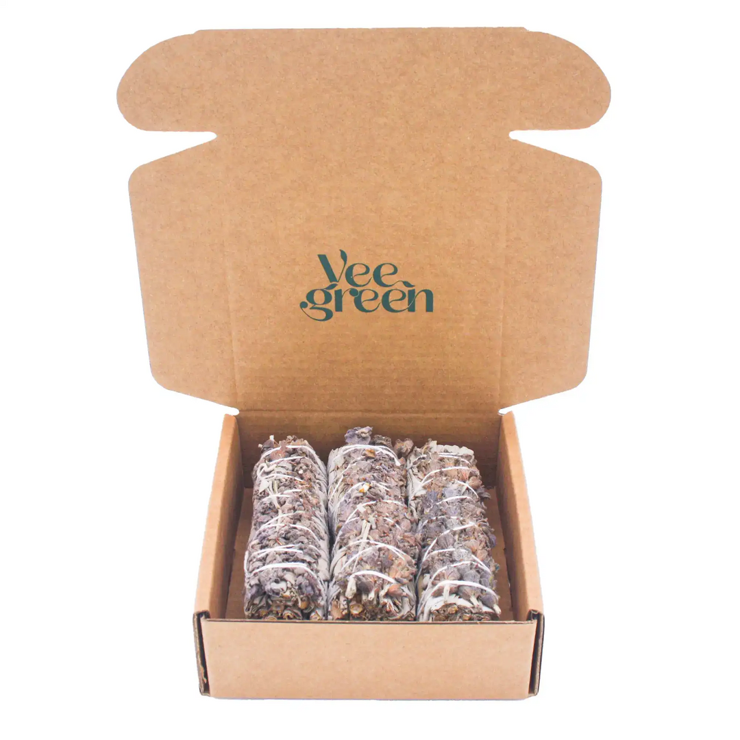 Purification par sauge blanche et lavande