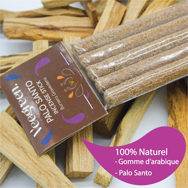 Encens Palo Santo anti moustique Veegreen