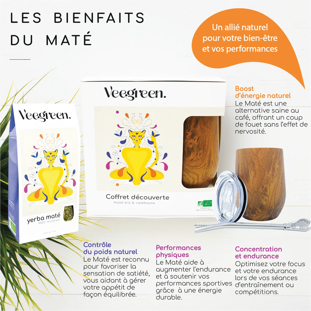 Maté kit coffret dégustation Veegreen