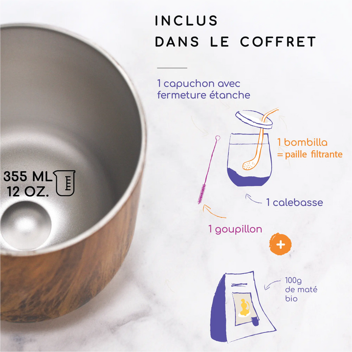 Maté kit coffret dégustation Veegreen