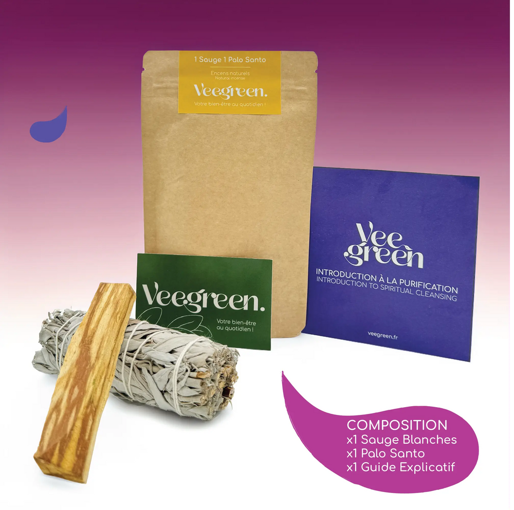 Sachet Sauge blanche et palo santo Veegreen