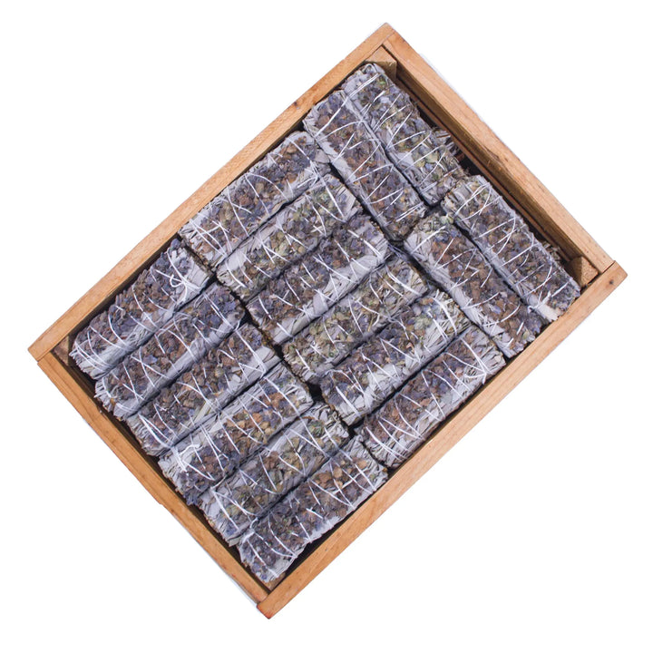 bâtons bio sauge blanche lavande en vrac